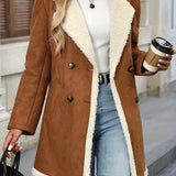 Eloise | Cozy Double-Breasted Long Coat
