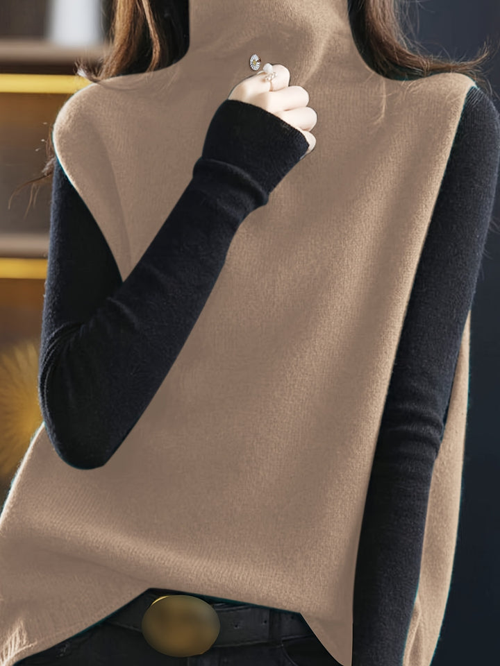 Eleanor | High-Neck Sleeveless Vest