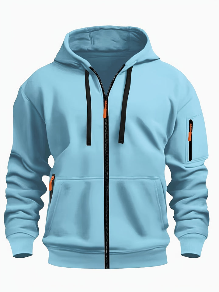 Nolan | Zip-Up Hooded Jacket
