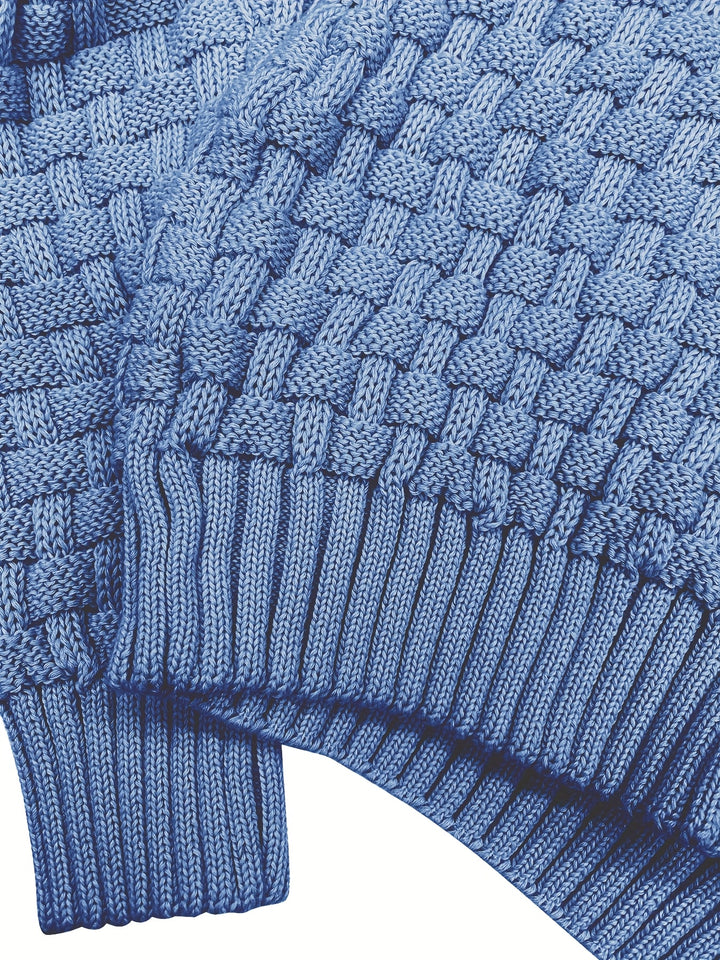 Cormac | Textured Shawl-Collar Sweater