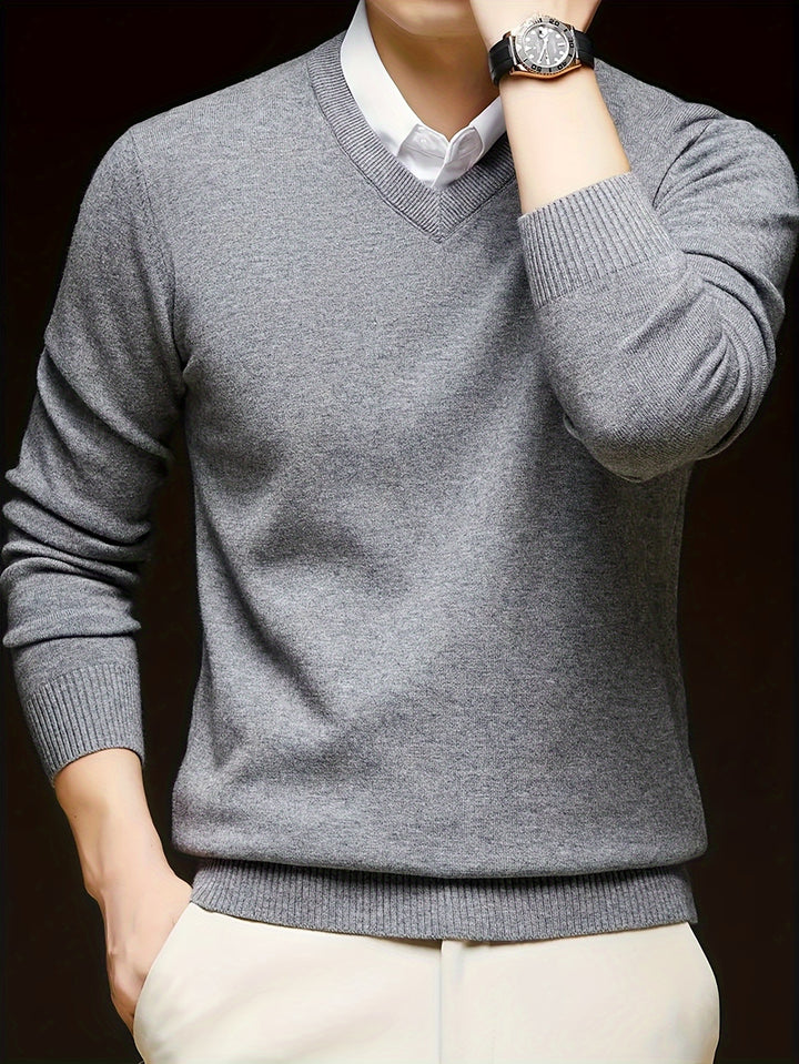 Theodore | Refined V-Neck Sweater
