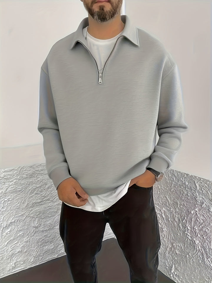 Chester | Relaxed Half-Zip Sweatshirt