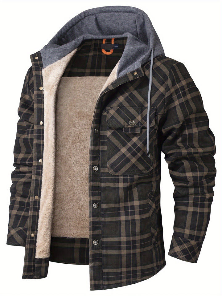 Rhett | Rugged Hooded Shirt Jacket