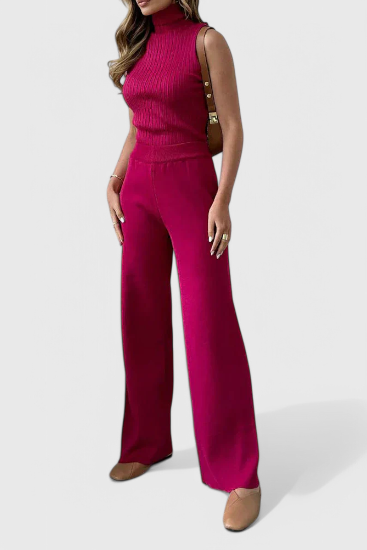 Camille | Refined Three-Piece Knit Set