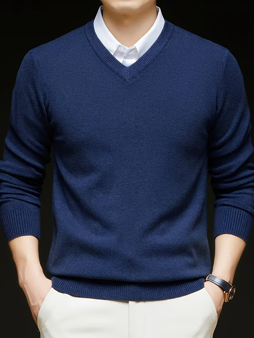 Theodore | Refined V-Neck Sweater