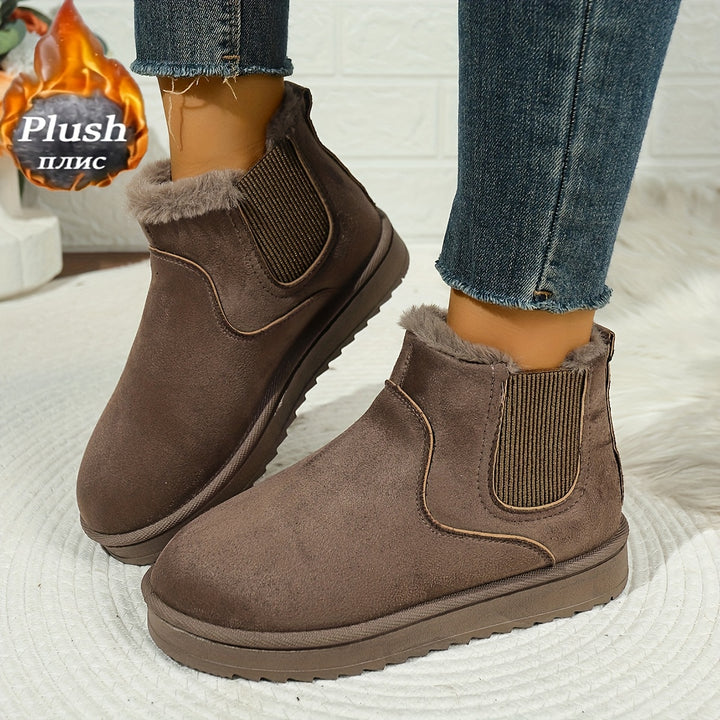 Bellamy | Cozy Platform Ankle Boots