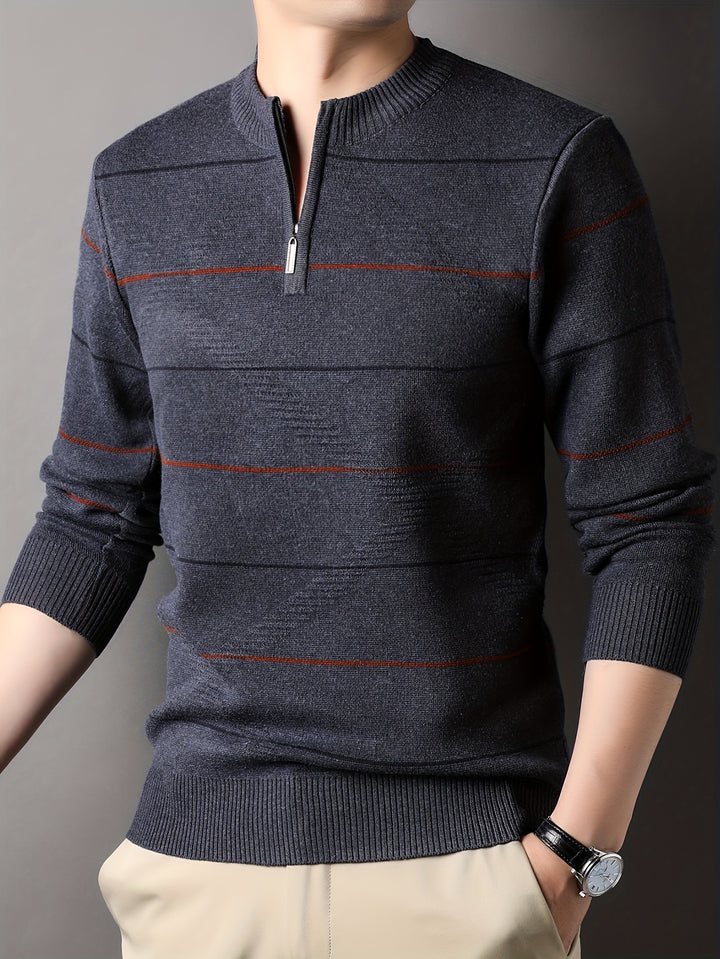 Rhys | Refined Half-Zip Sweater