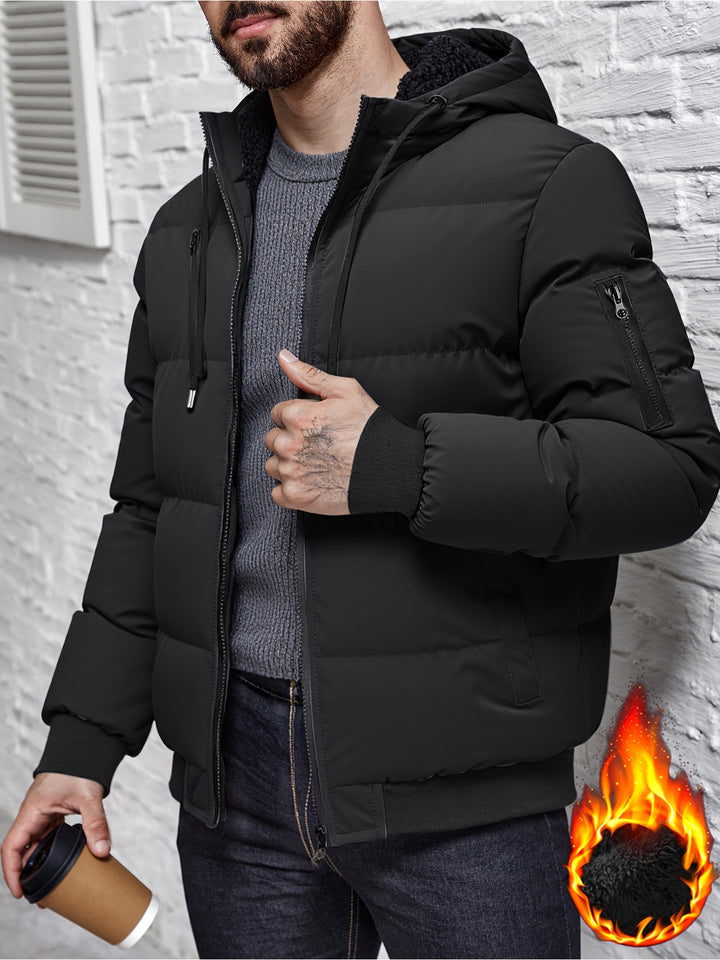 Callum | Quilted Hooded Puffer Jacket