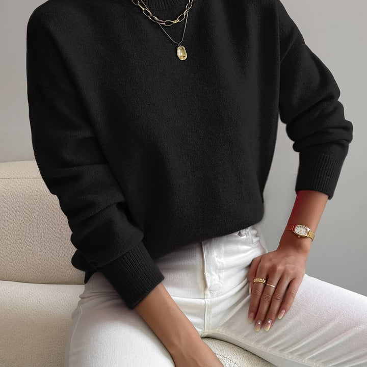 Juniper | Relaxed Mock Neck Sweater