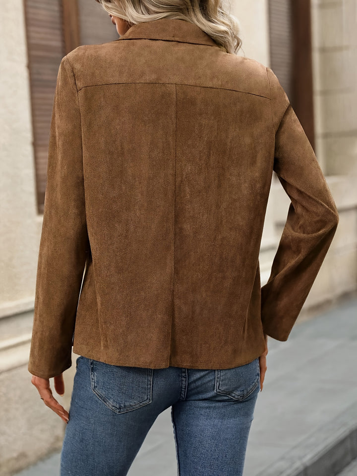 Paloma | Draped Open-Front Jacket