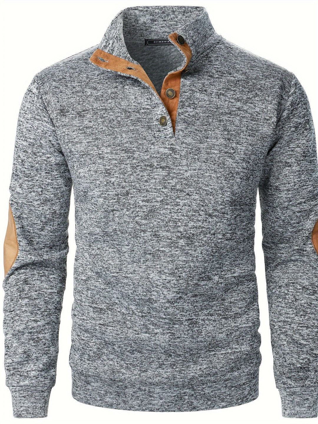 Gideon | Button-Placket Casual Sweatshirt
