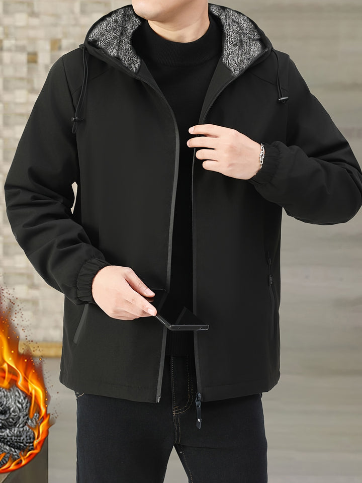 Rupert | Cozy Hooded Zip Jacket