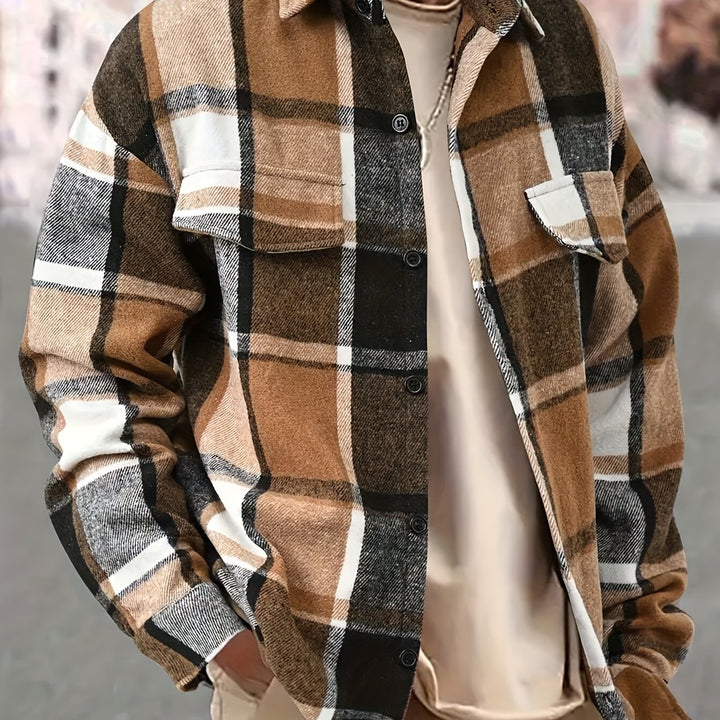 Griffin | Rugged Plaid Overshirt