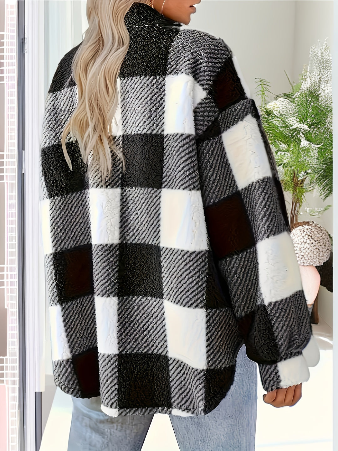 Nora | Cozy Plaid Shacket