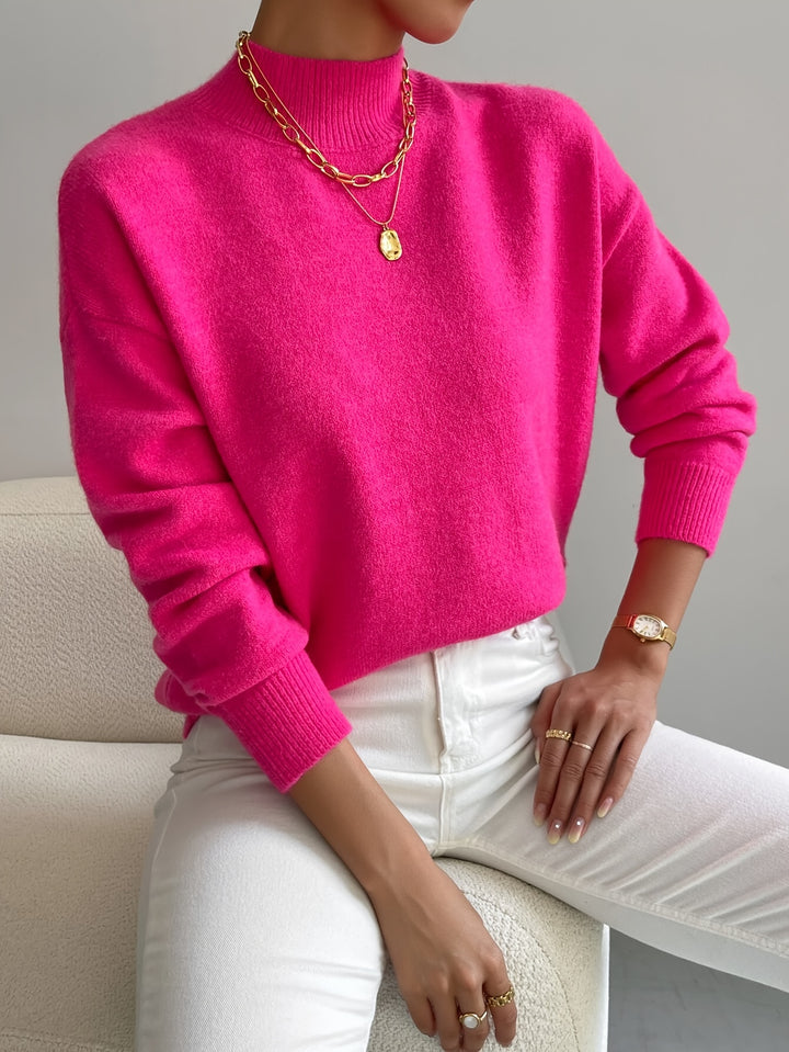 Juniper | Relaxed Mock Neck Sweater