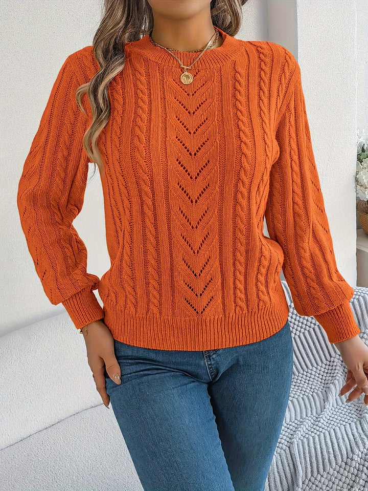 Marjorie | Soft Cable-Knit Sweater