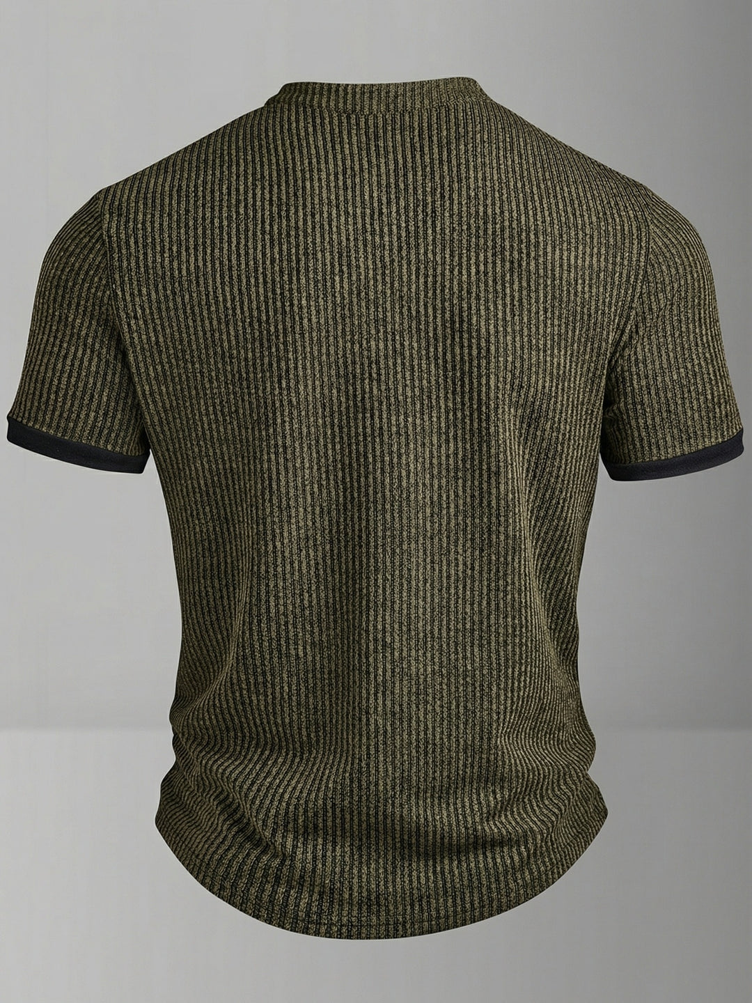 Barry | Men's Textured Knit Short Sleeve Henley