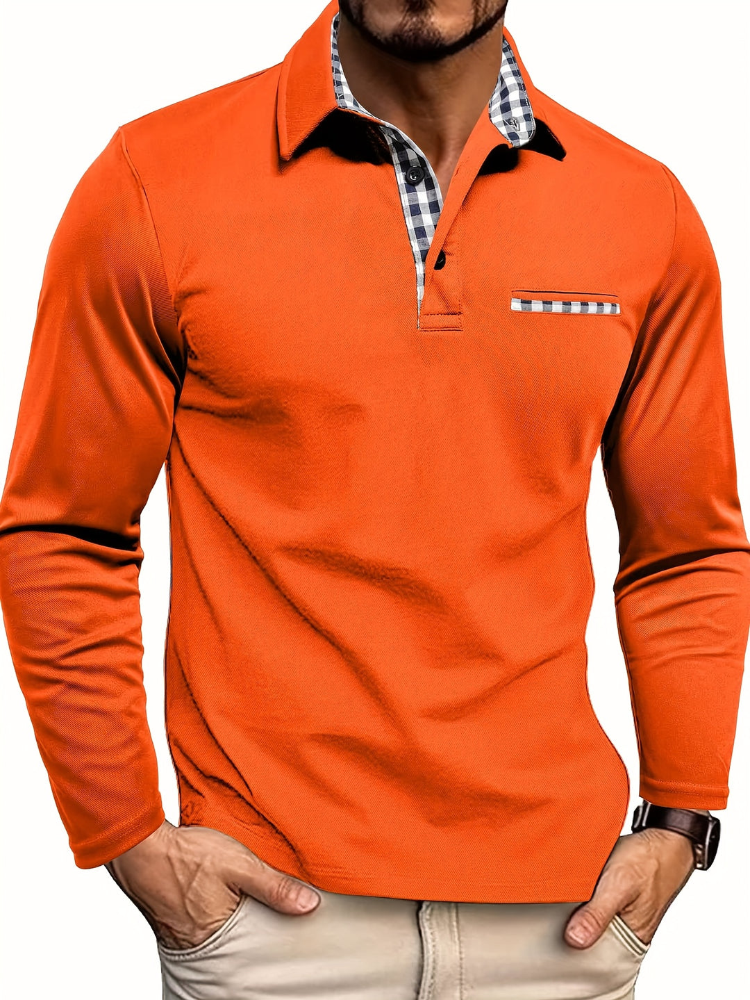 Colton | Refined Long-Sleeve Polo Shirt