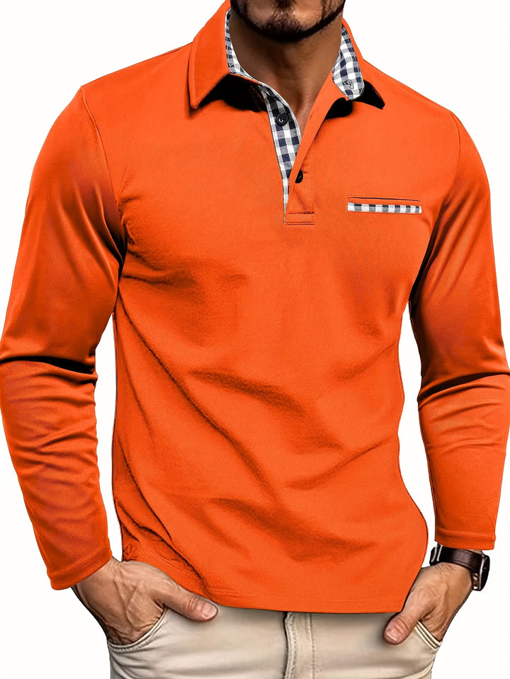 Colton | Refined Long-Sleeve Polo Shirt