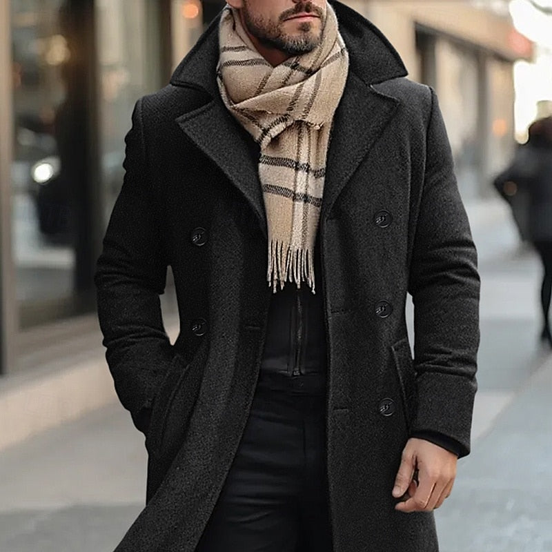 Harrington | Tailored Double-Breasted Overcoat