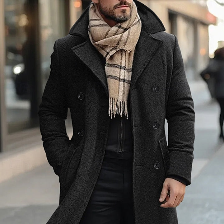 Harrington | Tailored Double-Breasted Overcoat