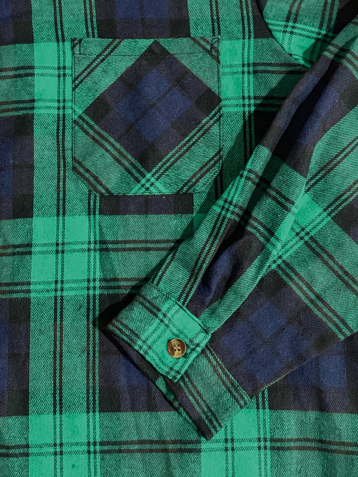 Foster | Rugged Plaid Hooded Shirt