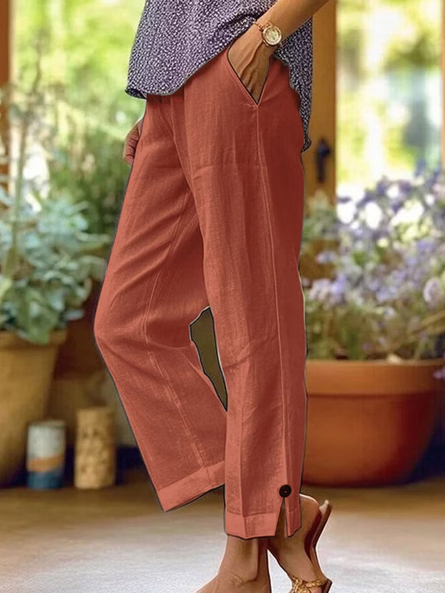 Loretta | Tailored Straight Trousers