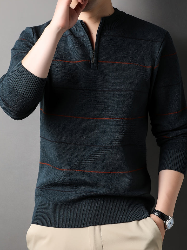 Rhys | Refined Half-Zip Sweater