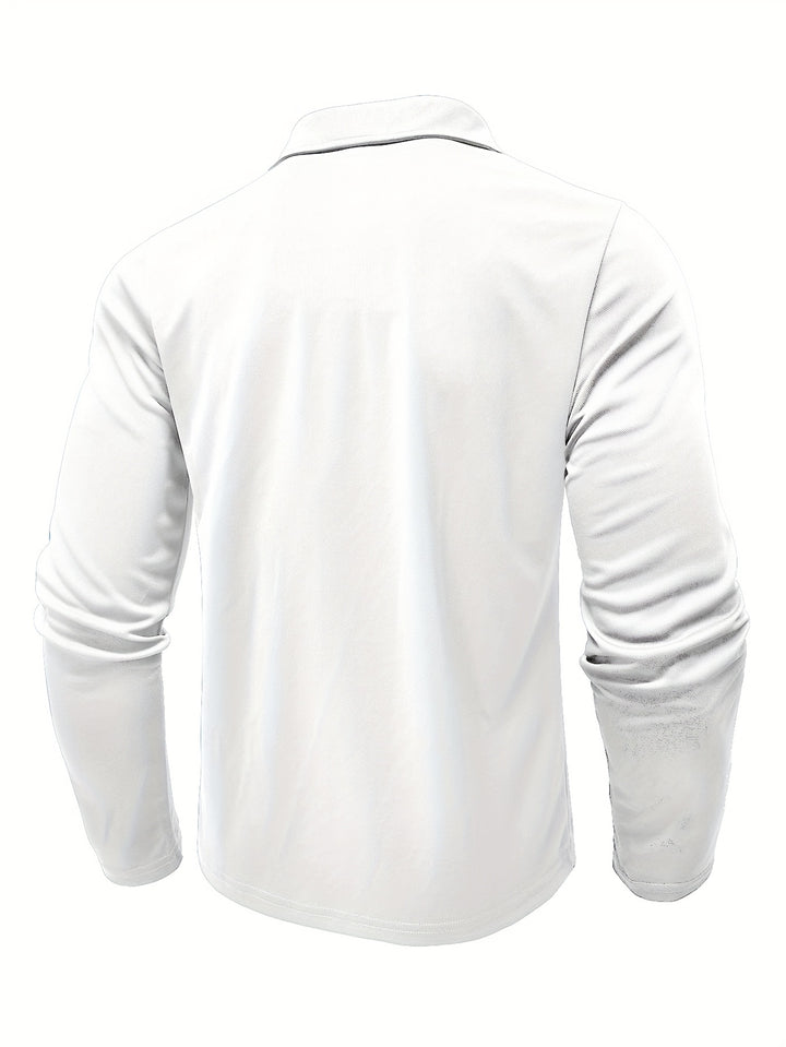 Colton | Refined Long-Sleeve Polo Shirt