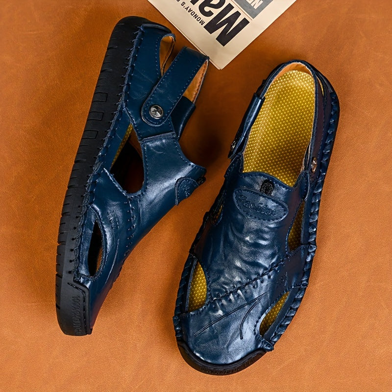 Ferran | Men's Hand-Stitched Closed-Toe Sandal