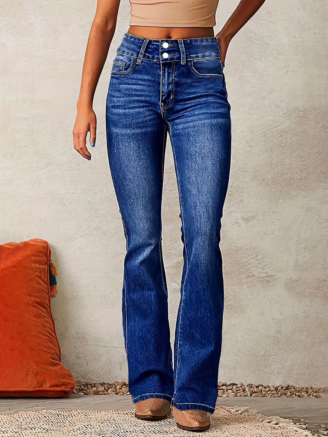 Priscilla | High-Waist Wide-Leg Jeans