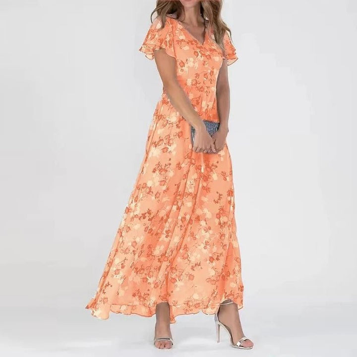 Susanna | Flowing Floral Maxi Dress