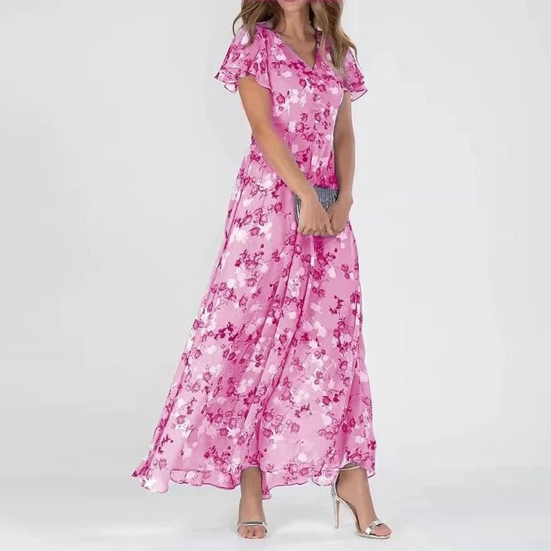 Susanna | Flowing Floral Maxi Dress