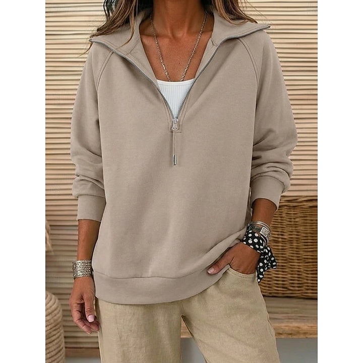 Sutton | Quarter-Zip Collared Pullover