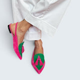 Marcella | Tasseled Slingback Flats