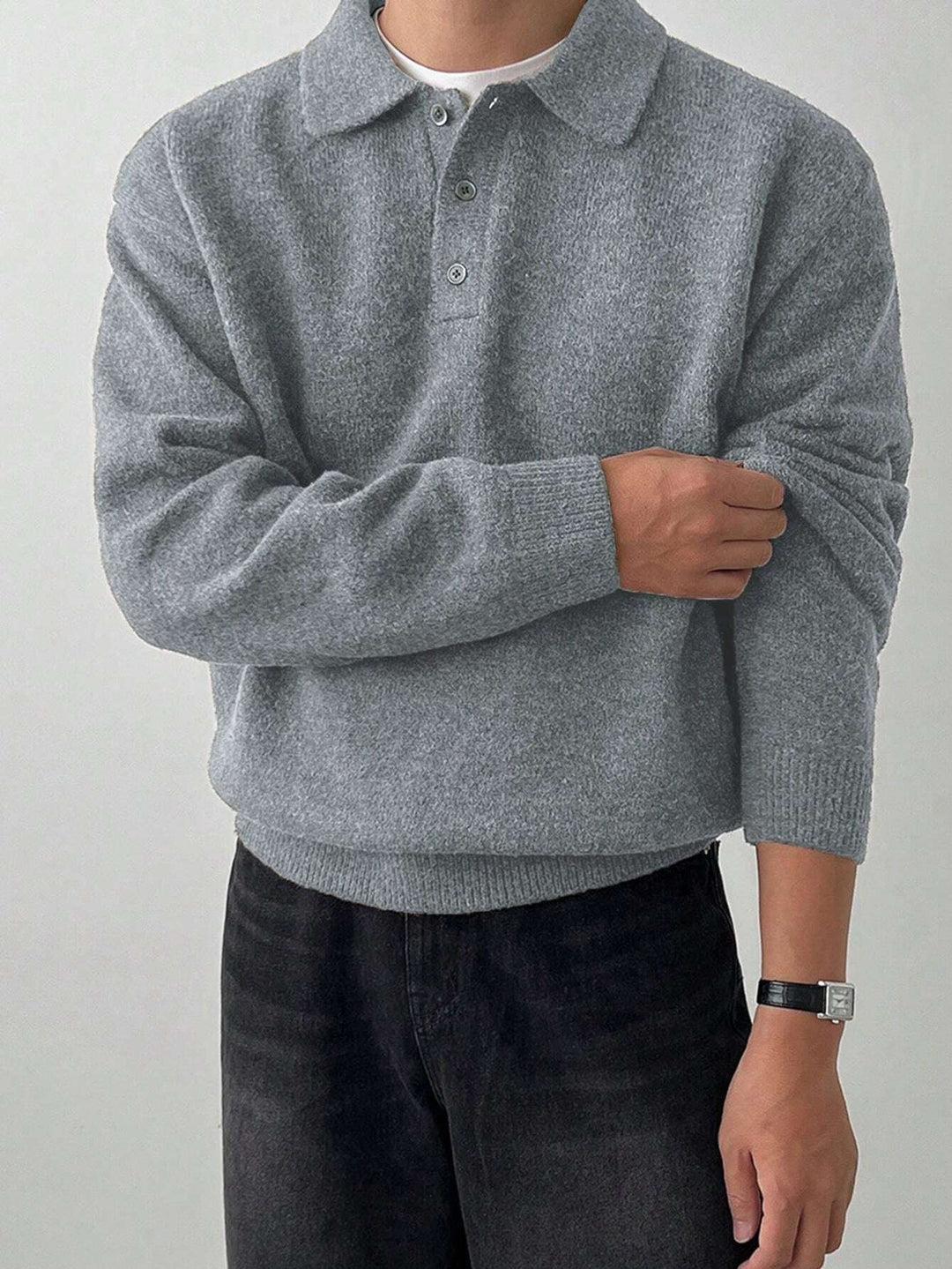 Sullivan | Refined Polo-Collar Sweater