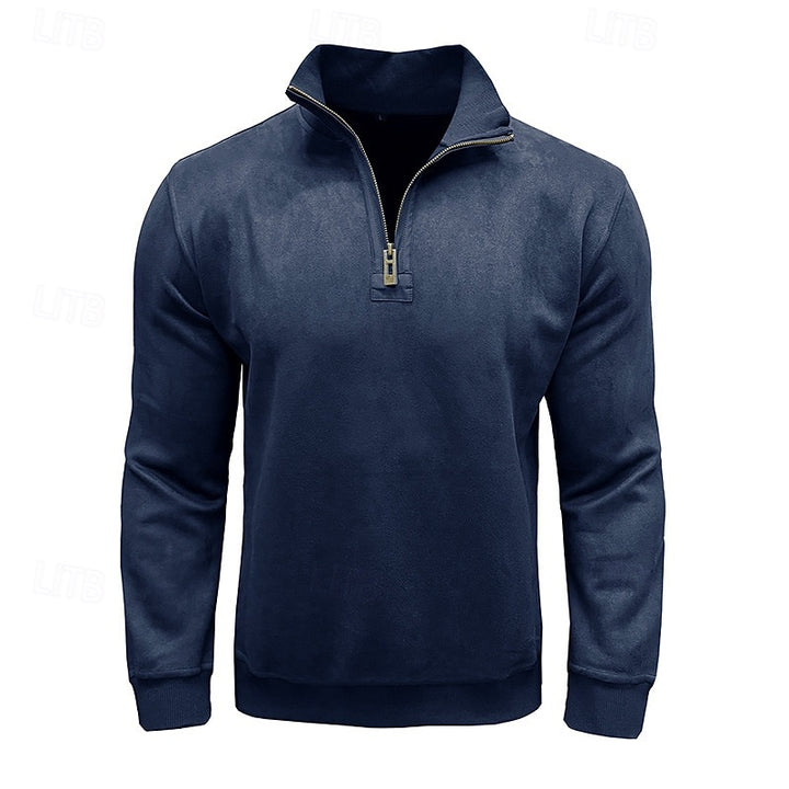 Donovan | Quarter-Zip Stand-Collar Sweatshirt
