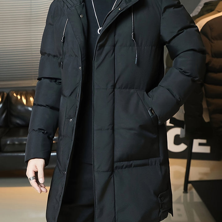 Grayson | Hooded Longline Padded Coat