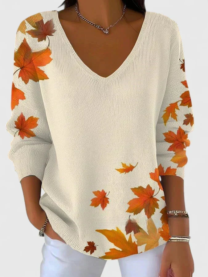 Wren | Relaxed V-Neck Sweater