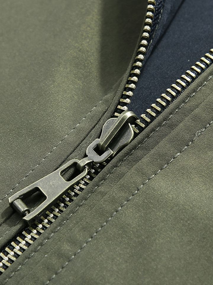 Conrad | Reversible Stand-Collar Bomber Jacket