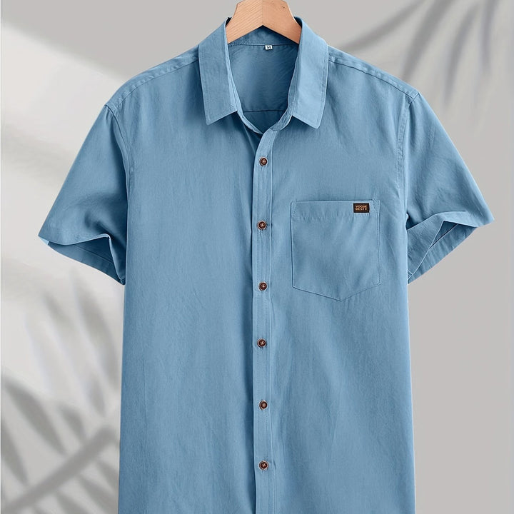 Martin | Men's Casual Short Sleeve Button-Up Shirt