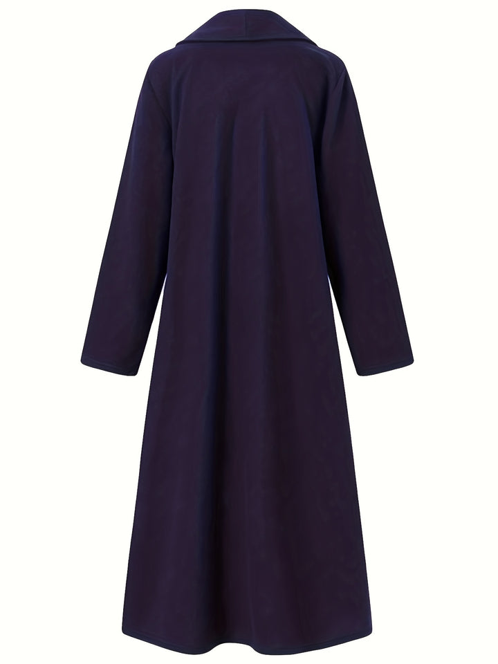 Eleonora | Draped Longline Coat