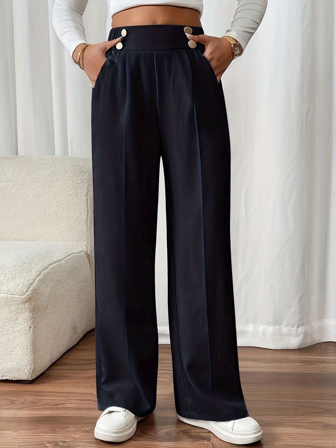 Florence | Tailored Straight-Leg Trousers