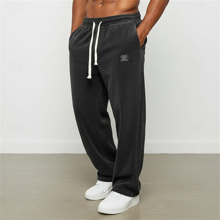 Theodore | Relaxed Straight-Leg Pants