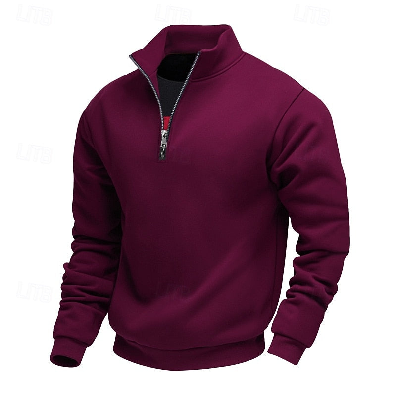 Dawson | Refined Quarter-Zip Sweatshirt