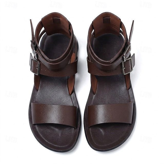 Leonidas | Men's Leather Gladiator Sandals