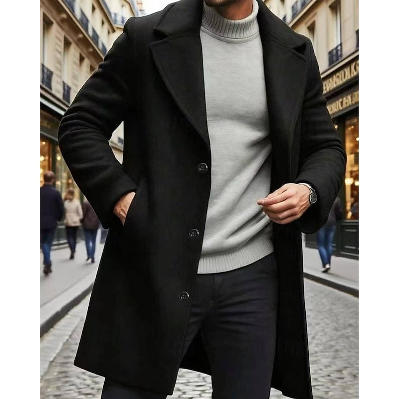 Alistair | Tailored Longline Coat