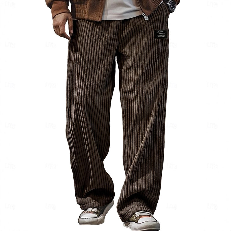Sullivan | Relaxed Ribbed Pants