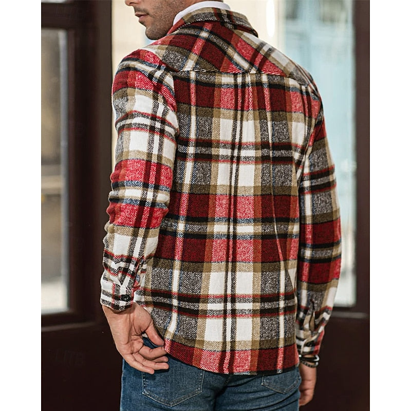 Roland | Rugged Check Shirt Jacket
