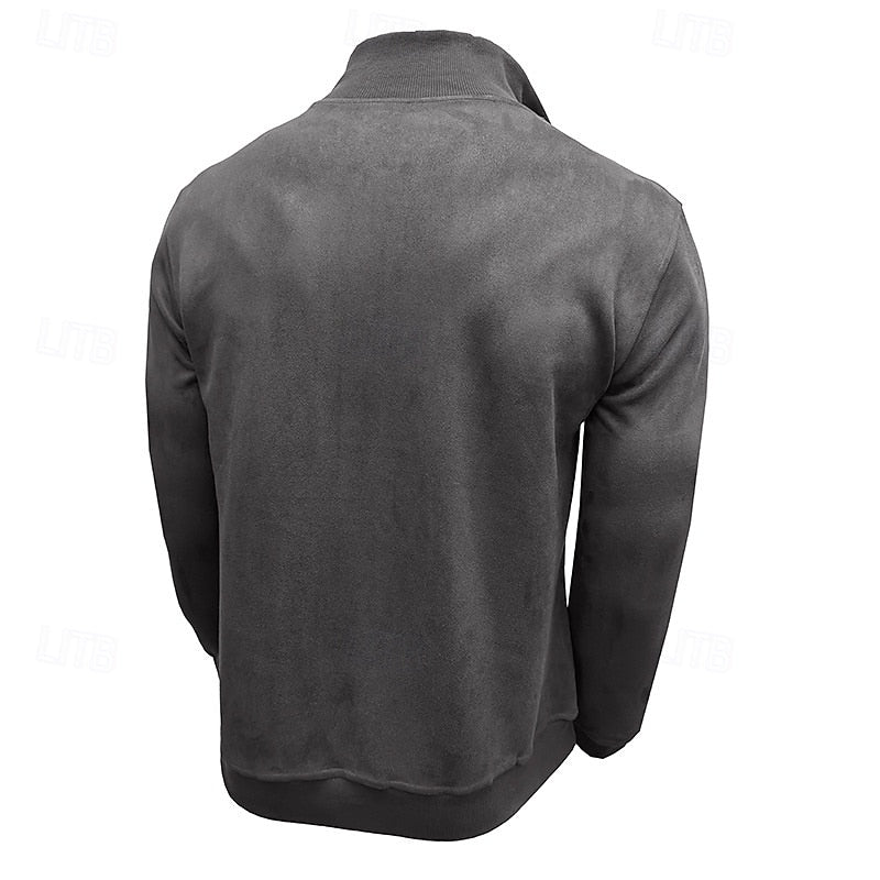 Donovan | Quarter-Zip Stand-Collar Sweatshirt